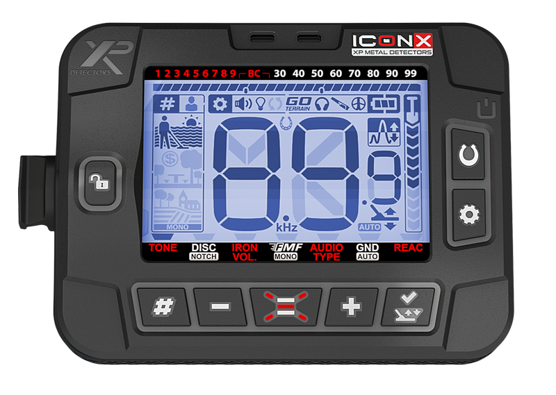 XP ICON X Fernbedienung (RC ICON X) – Frontansicht